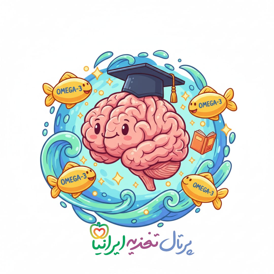 نقش اسیدهای چرب امگا۳ در سلامت مغز