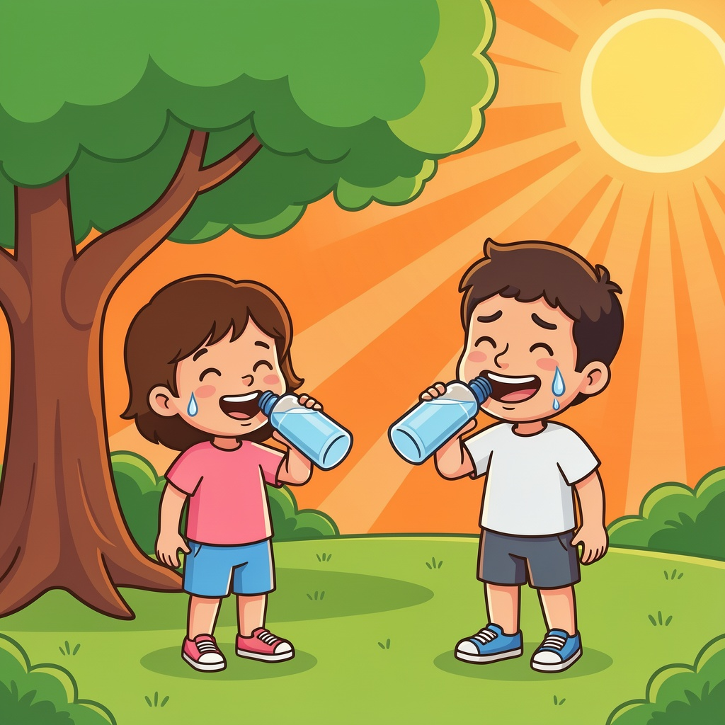 جلوگیری از کم آبی بدن در روزهای گرم